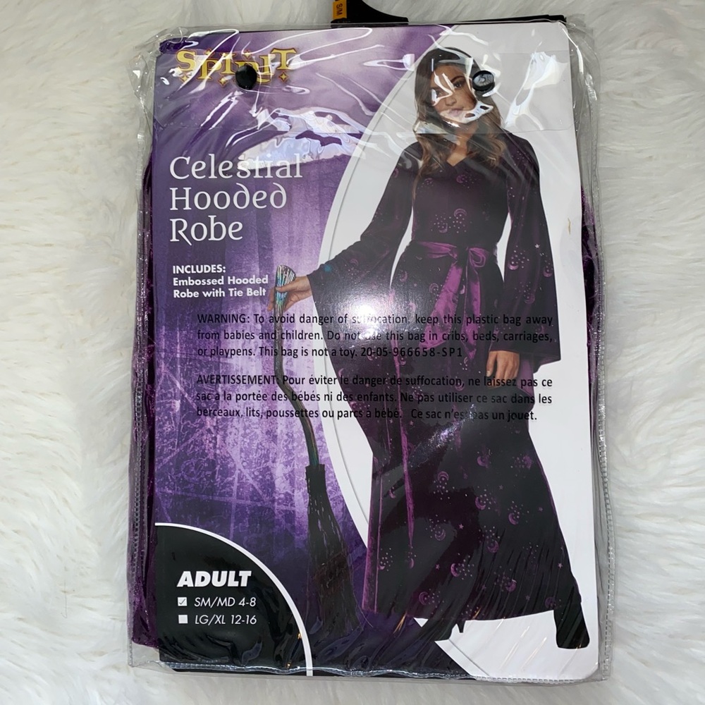 Celestial Hooded Robe Halloween Costume